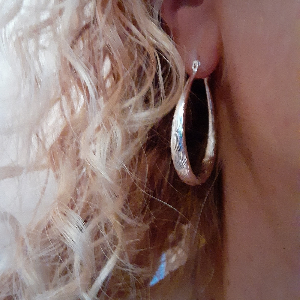 Hoop sterling silver